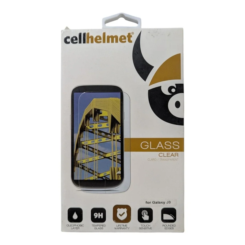 i1. CellHelmet Tempered Glass Screen Protector For Samsung‎ Galaxy J3